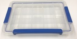 Teilebox (27,4x18x4,5 cm) m. 15 Fächern, mittel